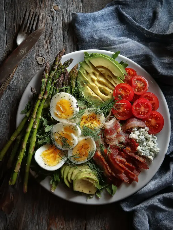 Spring Cobb Salad – Fresh Classic Loaded Salad Recipe