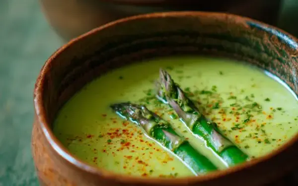 spring asparagus soup