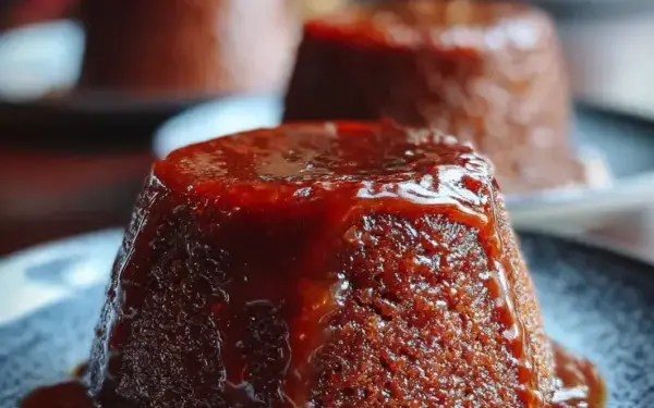 sticky toffee pudding