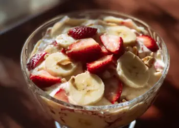 strawberry banana pudding