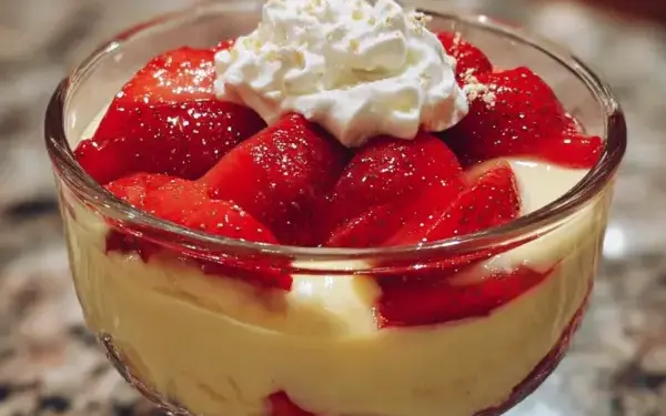 strawberry banana pudding