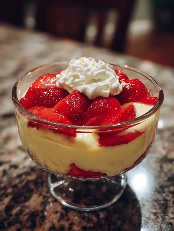 Strawberry Banana Pudding – Southern Layered Pudding Dessert