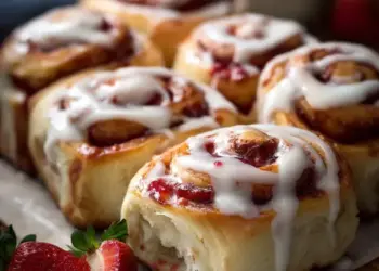 strawberry cheesecake Cinnabon rolls