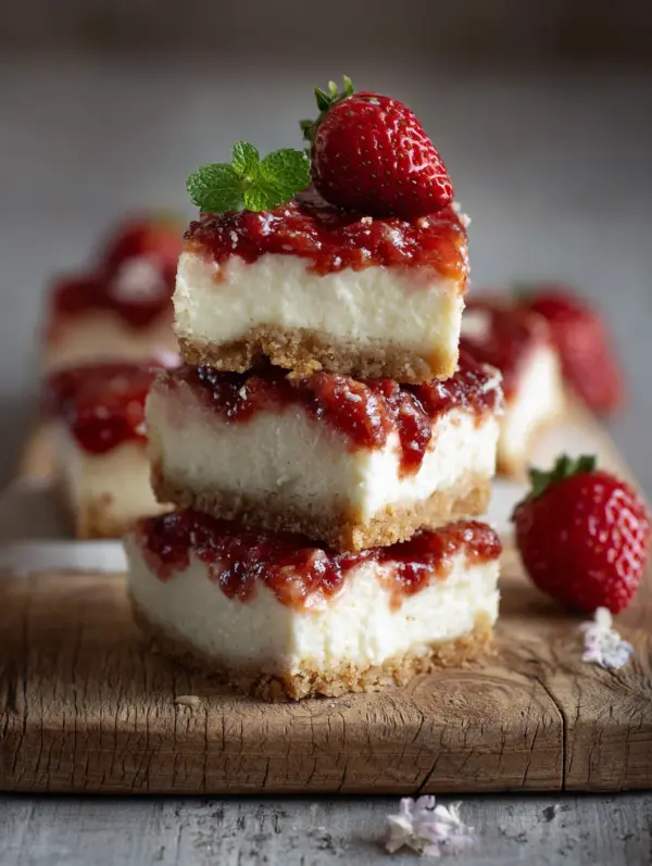 Why you'll love strawberry cheesecake bars
