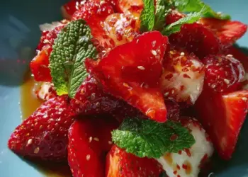 strawberry crackle salad
