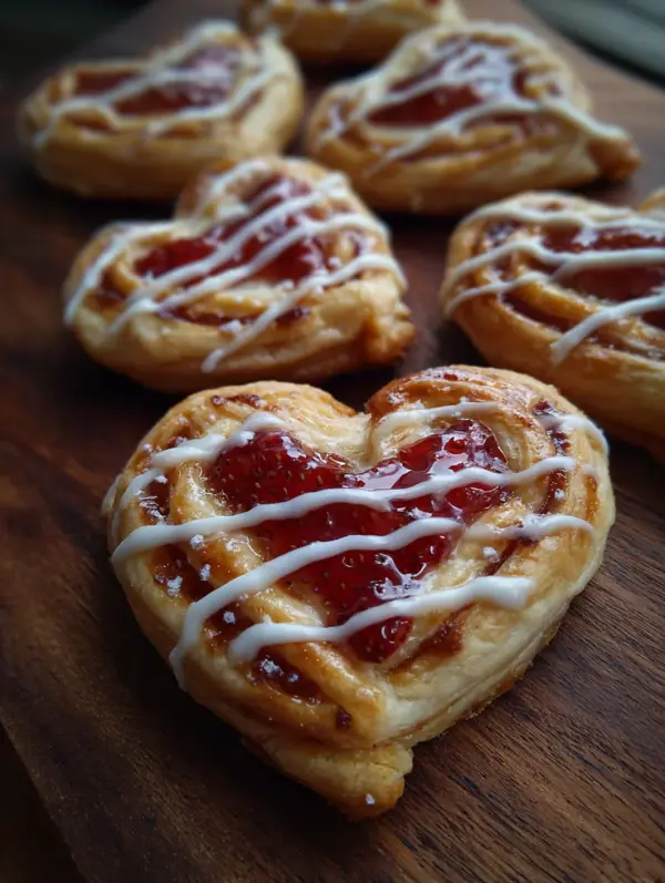 Why you'll love strawberry cream cheese heart danishes