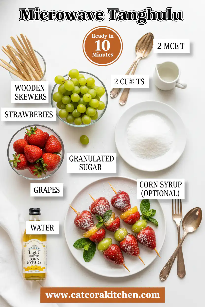 Tanghulu in the microwave ingredients