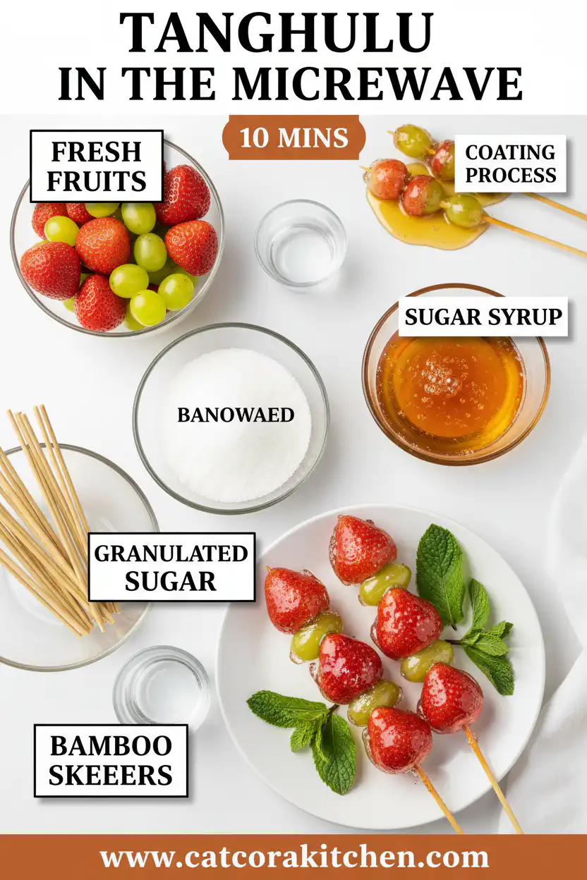 Tanghulu in the microwave ingredients