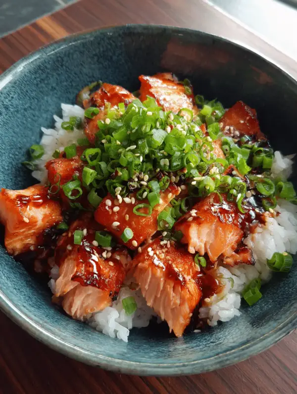 Why you'll love teriyaki salmon bowl