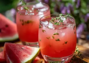 watermelon vodka punch