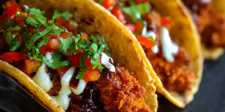Crispy Chicken Tacos