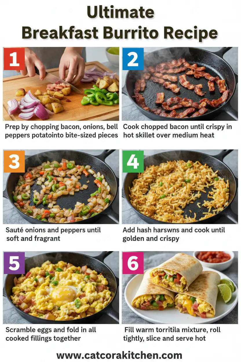 Breakfast Burrito How to Make 