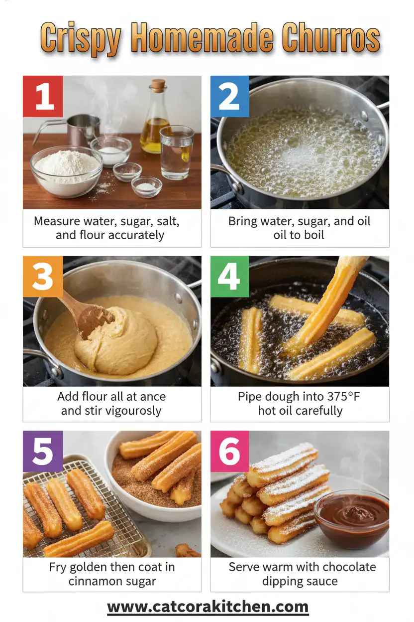 Churros Recipe How to Make 