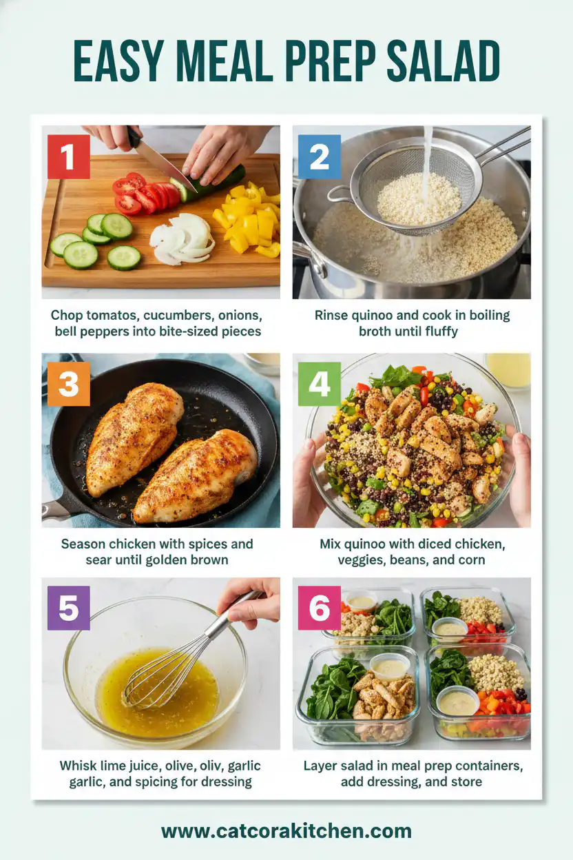 Meal Prep Salad How to Make 