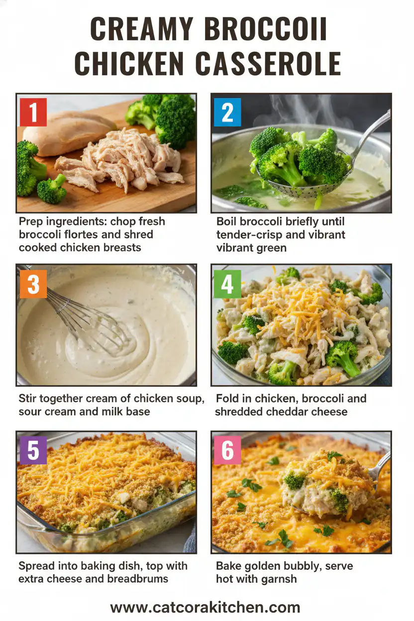 Broccoli chicken casserole how to make