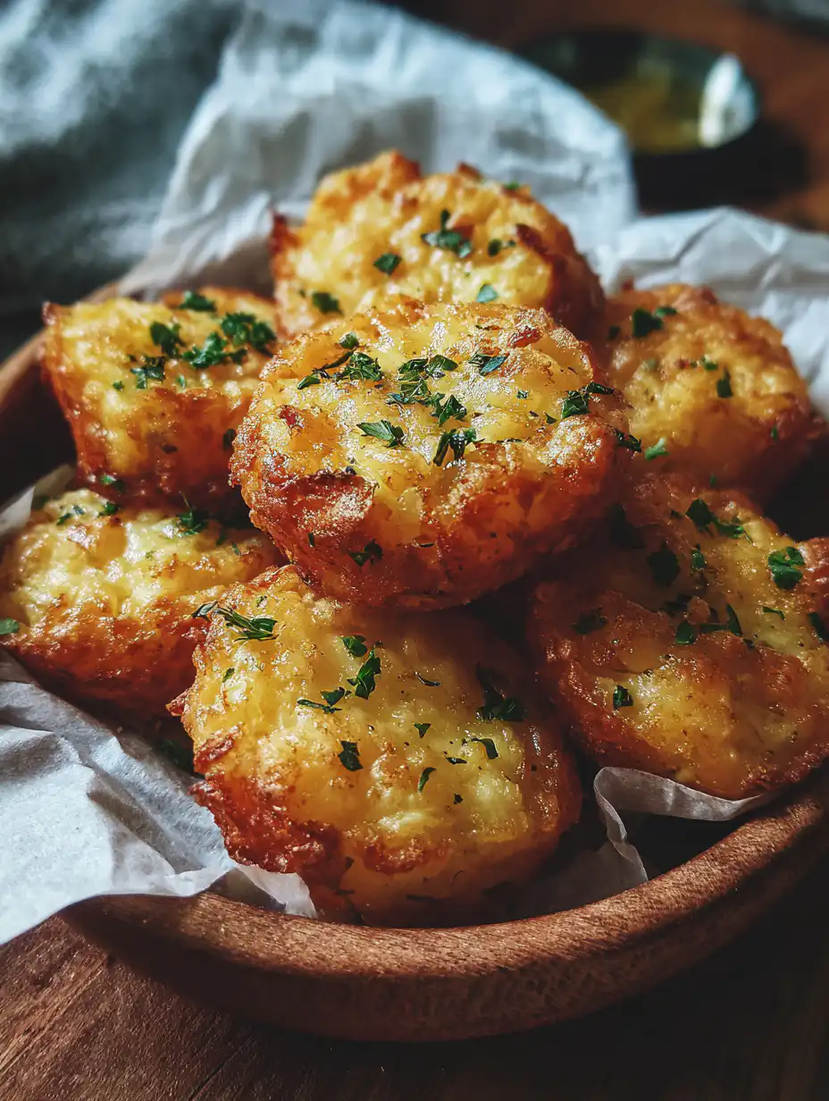 Cheesy Potato Bites Recipe
