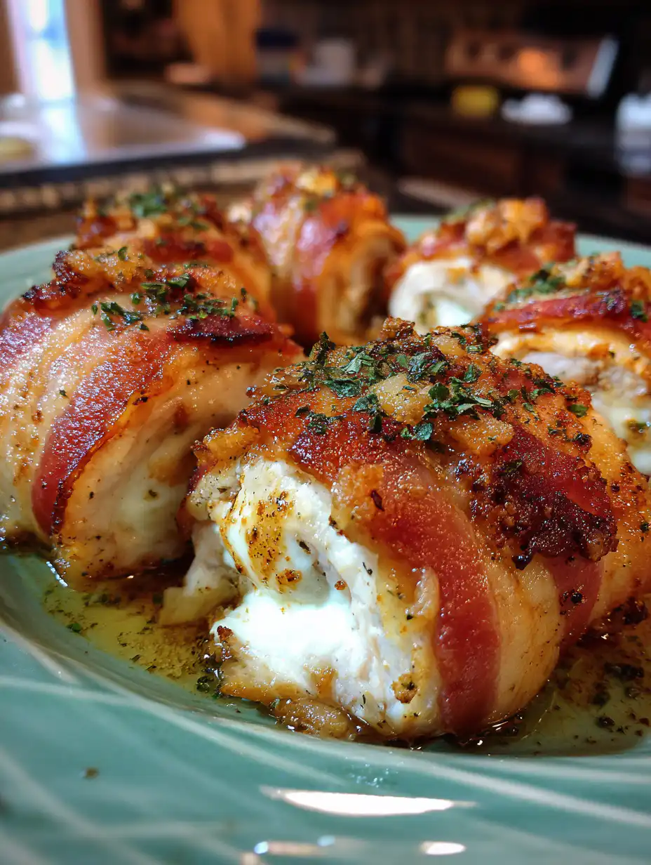 Chicken Bacon Ranch Roll Ups