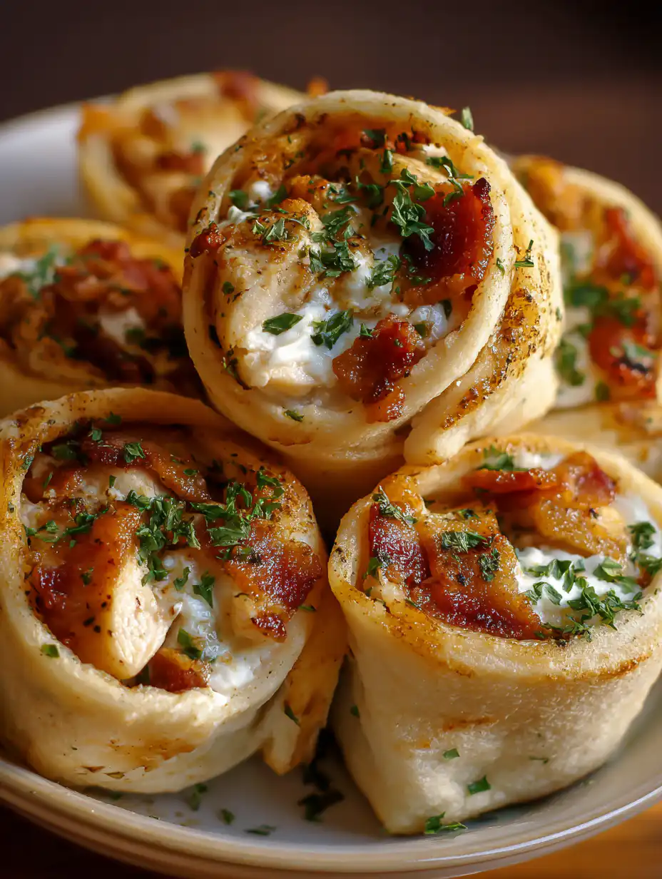Why you'll love Chicken Bacon Ranch Roll Ups
