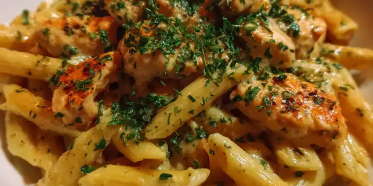 Chicken Penne Pasta featured