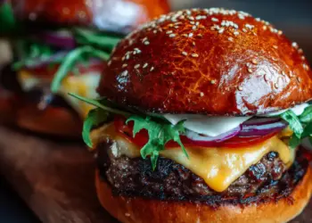 Croissant Smash Burgers featured