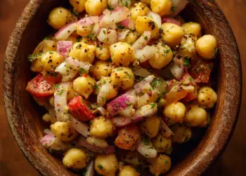 Honey Mustard Chickpea Salad featured