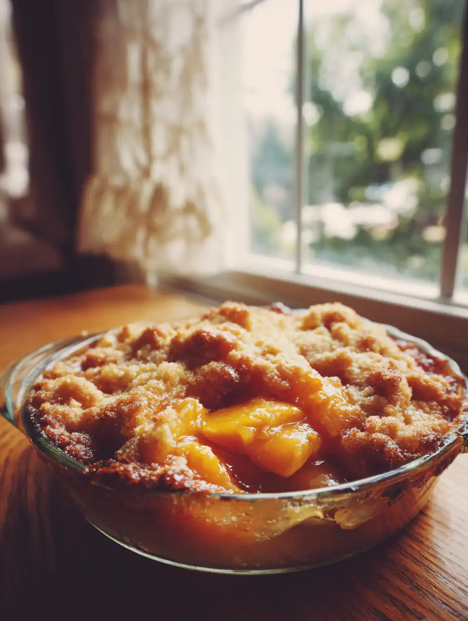 Easy Peach Cobbler Recipe