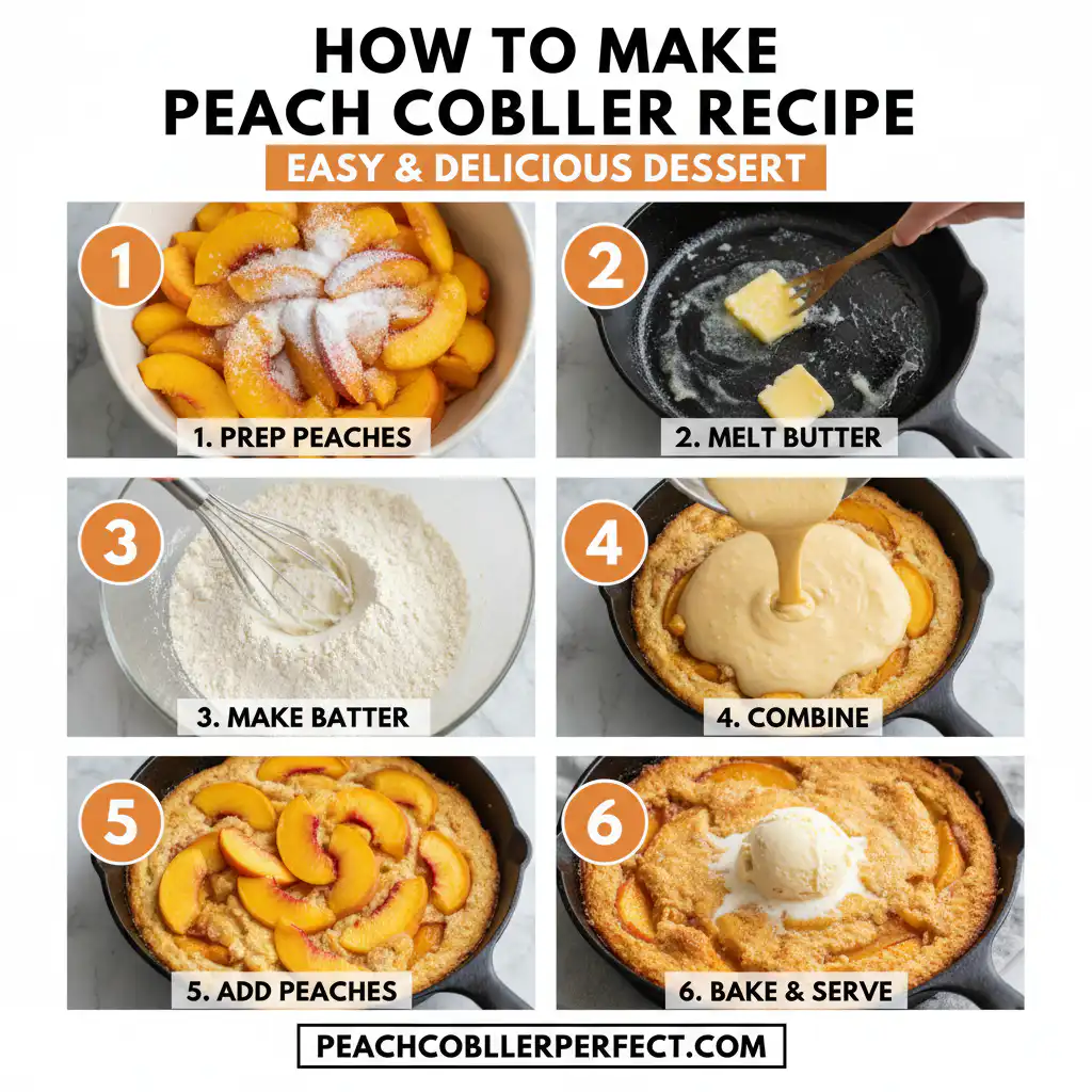 How to make Peach Cobbler Recipe