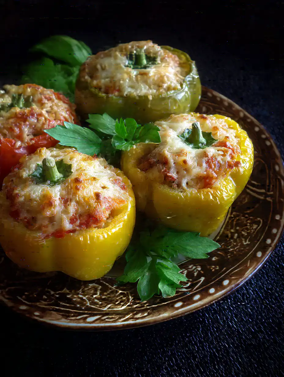 Easy Stuffed Bell Peppers