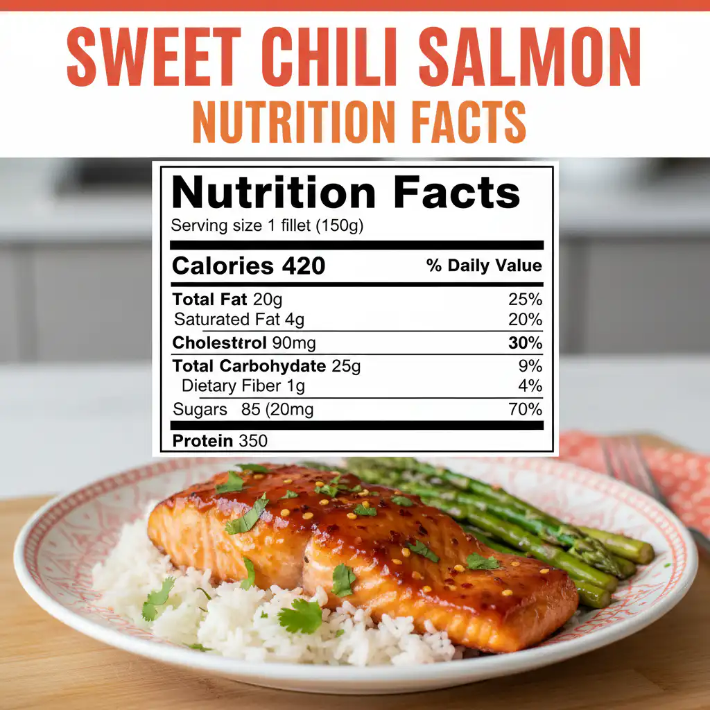 Sweet Chili Salmon nutritional information